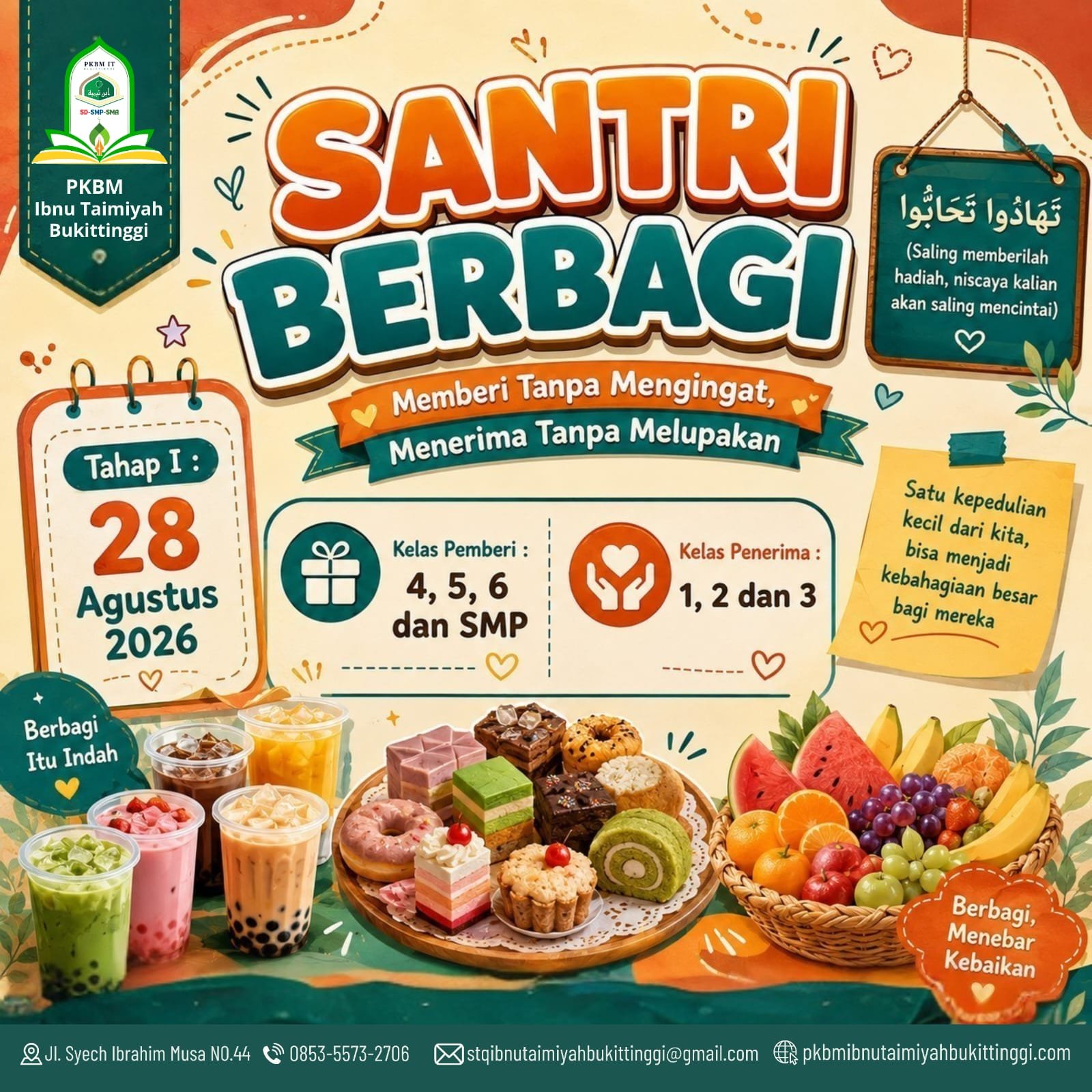SANTRI BERBAGI